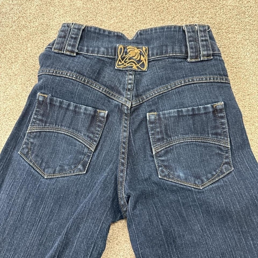 Del Forte Denim Jeans Womens 27 Straight Leg Organic Cotton Stretch Made in USA - Picture 6 of 9